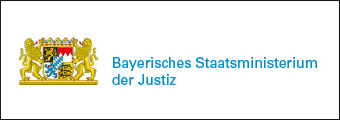 Logo: Bayerisches Justizministerium.