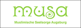 Logo: „MUSA. Muslimische Seelsorge Augsburg